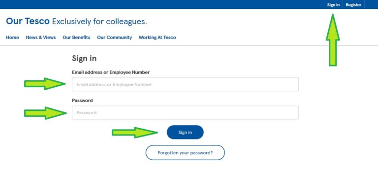 Tesco Payslipview - www.Payslipview.com - Ourtesco Employee Login